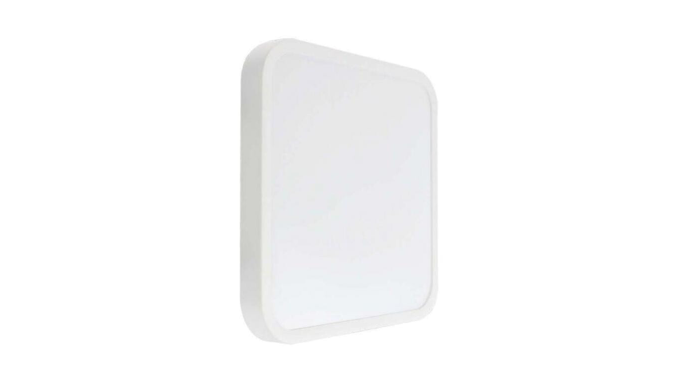 LED ceiling lamp 24W 2500lm 3000K IP44 Square fi295 Milky White Frame 762 /T2UK