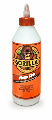 Gorilla Wood Glue Starker Holzkleber / PVA Wasserfest Mehrzweck Holz Leim 236ml