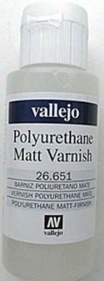 Vallejo 60ml Bottle Polyurethane Matte Varnish