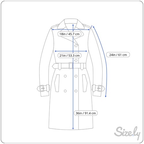 John Varvatos moderner leichter Trenchcoat in braun Größe S 100% Baumwolle - Bild 5 von 9