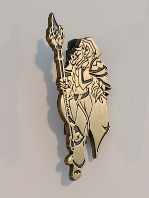 Blizzcon 2015 Collectible Pin Blizzard Series 2 Jaina WOW Gold Golden Variant