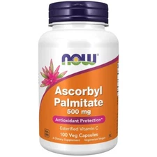 Now Foods Ascorbyl Palmitate 500mg 100 VCaps 100 Count