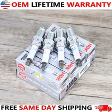 4pc NGK Laser Iridium Spark Plugs IZFR6K11 6994 For Honda Accord Civic CRV Acura