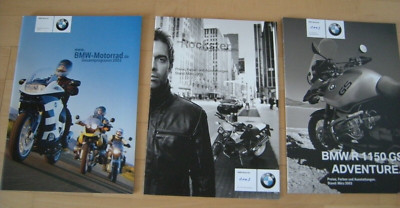Prospekt BMW Motorrad Programm 2003  R1150 C1 Scarver Cruiser  Preislisten
