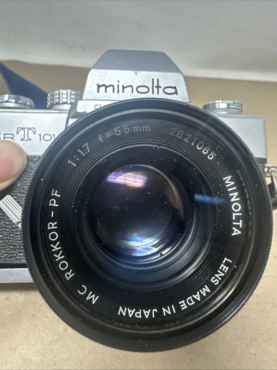 ミノルタ minolta SRT101 55mm f1.7 Minolta SRT101 MC Rokkor - High 5 Cameras