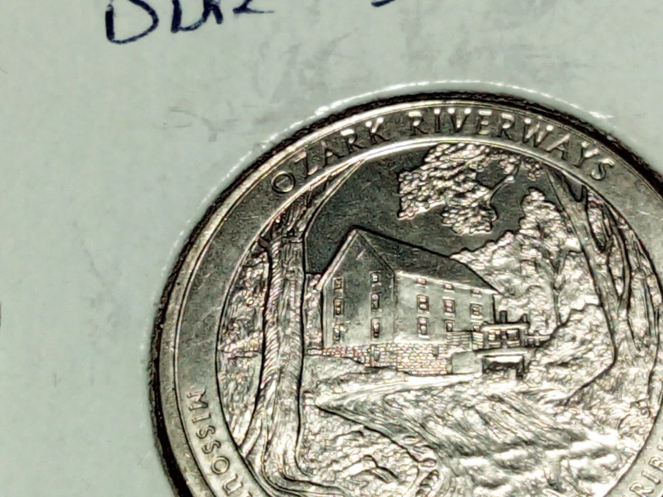 Mint Error Coin 2017 p Ozark Riverways DDR Small Window - Image 4 of 4