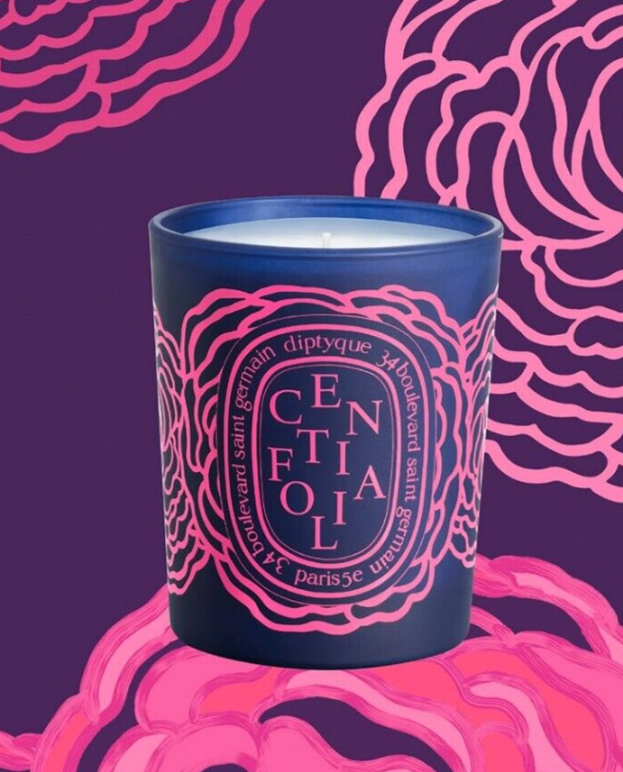 NEW RARE DIPTYQUE CENTIFOLIA CANDLE 2019 VALENTINE LIMITED EDITION 190G / 6.5 oz