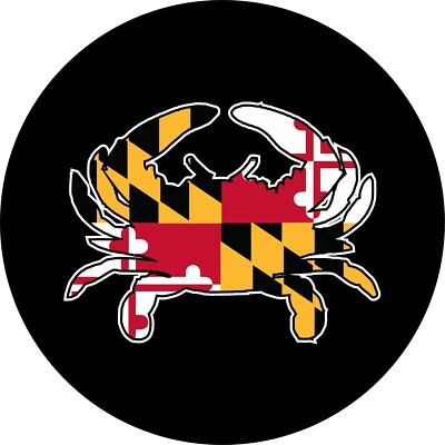 Maryland Crab  Spare Tire Cover All Sizes Available-back up camera option