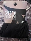 Evans 1 Pair of Black 200 Denier Opaque Temperature Control Tights