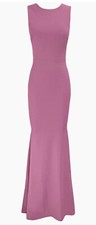Dress the Population Leighton Sleeveless Mermaid Evening Gown Large Orchid 198
