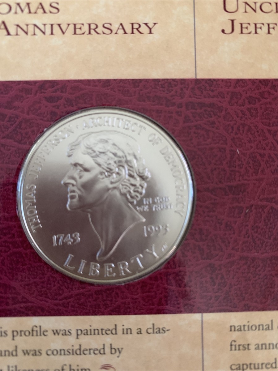 The Thomas Jefferson Coinage And Currency Set With COA | eBay