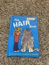 Vintage 1979 Dr Seuss The Hair Book By Graham Tether Bright And Early Book