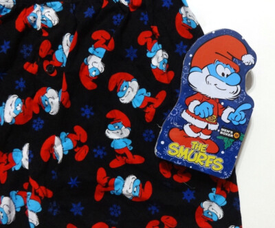 Papa Smurf Boxer Shorts and Collector Smurf Tin Storage Box Mens NWT