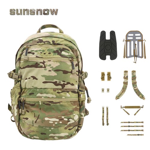 Tank Top Connected Backpack Tactical Multifunc Backplate Backpack for Cp Avs - 第 1/30 張圖片
