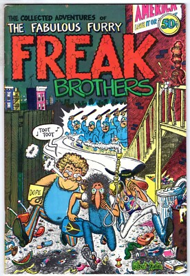 その他 FABULOUS FURRY FREAK BROTHERS #1 Fabulous Furry Freak Brothers #1 1971 4th Printing SHELTON