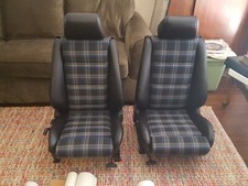 Bmw E30 325e 325i 318 Sport Seat Upholstery Kit Centers German Tartan Plaids