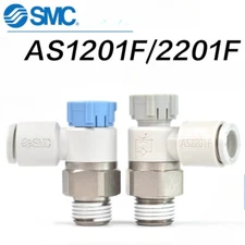 SMC pneumatic coupler AS2211F-01-08SA cylinder speed regulating valve #P