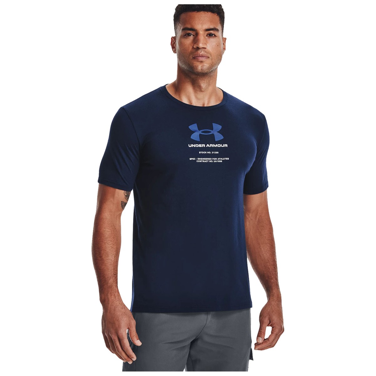 under armour t shirt back print