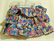 4T Oshkosh Floral Layered Girl Skirt