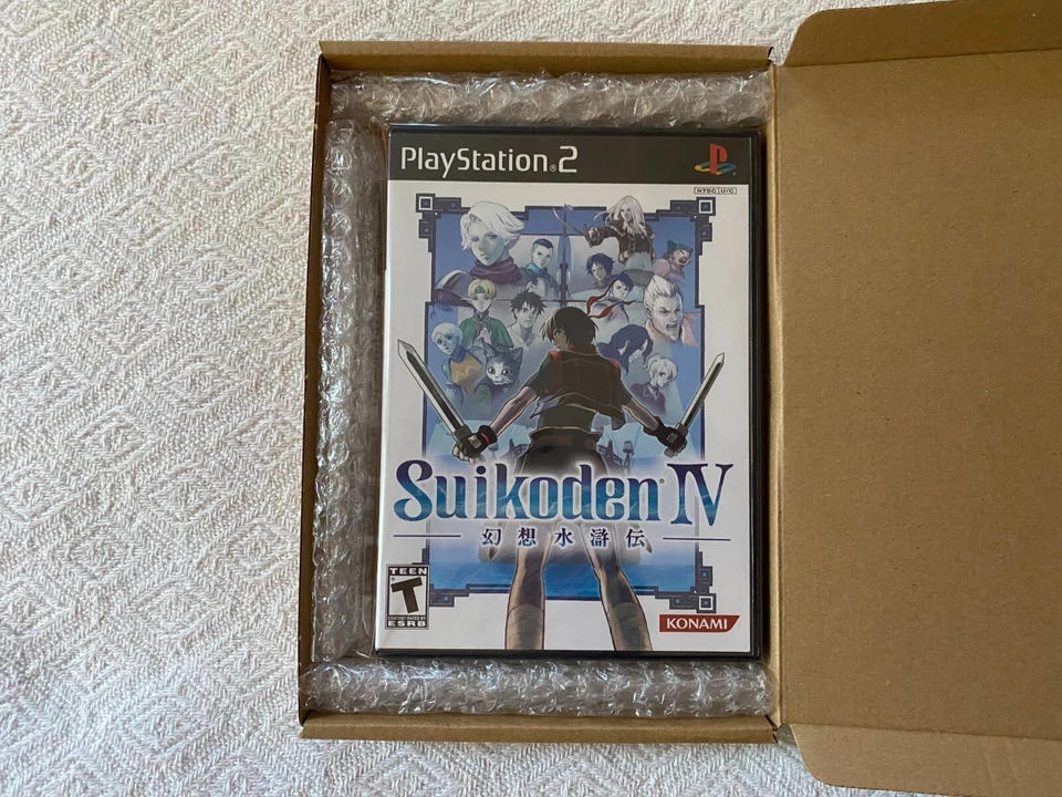 Suikoden IV PS2 - NTSC-U/C USA VGC CIB - High Quality Packing - Tracked - Image 2 of 4