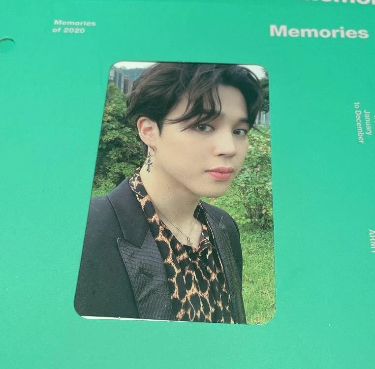 BTS Memories 2020 Blu-Ray Trading Card Jimin Official | eBay