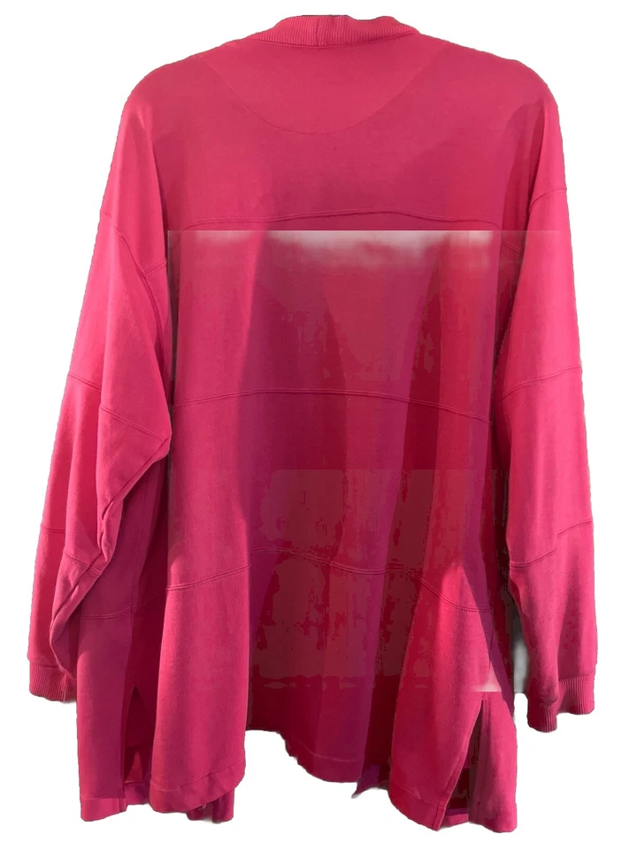 Cárdigan Essential Element para mujer XL rosa manga larga abotonada abuela núcleo Foto 2 de 4