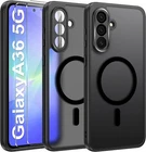 Case + 2X Tempered Glass For Samsung Galaxy A36 5G Screen Protector MagSafe Case 9H