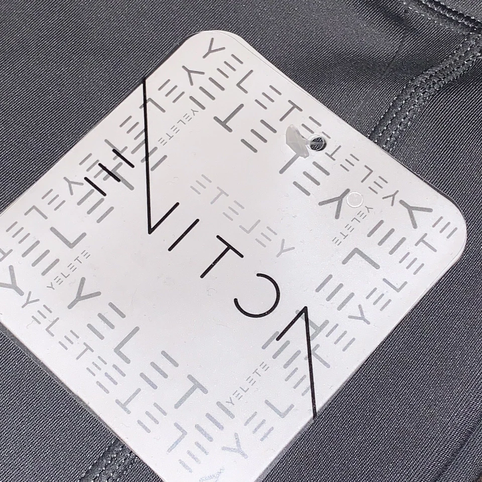 Леггинсы Yelete активные компрессионные серые женские для тренировок досуга размер XL - Изображение 2 из 4