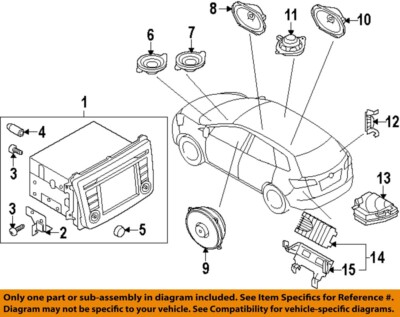 MAZDA OEM 12-15 3,CX-9 Instrument Panel Sound System-Knob BGV466BC1