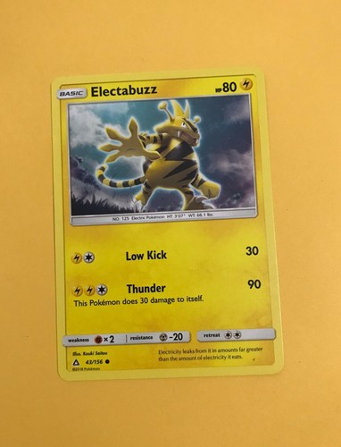 Pokémon Electabuzz 43/156 - 1 Card - 第 1/2 張圖片