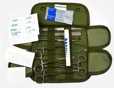 ASATechmed 20 PC U.S. Military Style Emergency Survival Kit - Stop The Bleed Kit