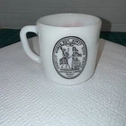 Vintage University of South Carolina Gamecocks Milk Glass Coffee Cup / Mug