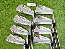 Ben Hogan Apex Justin Leonard 1997 British Open Champ Irons 3-E Stiff Steel New