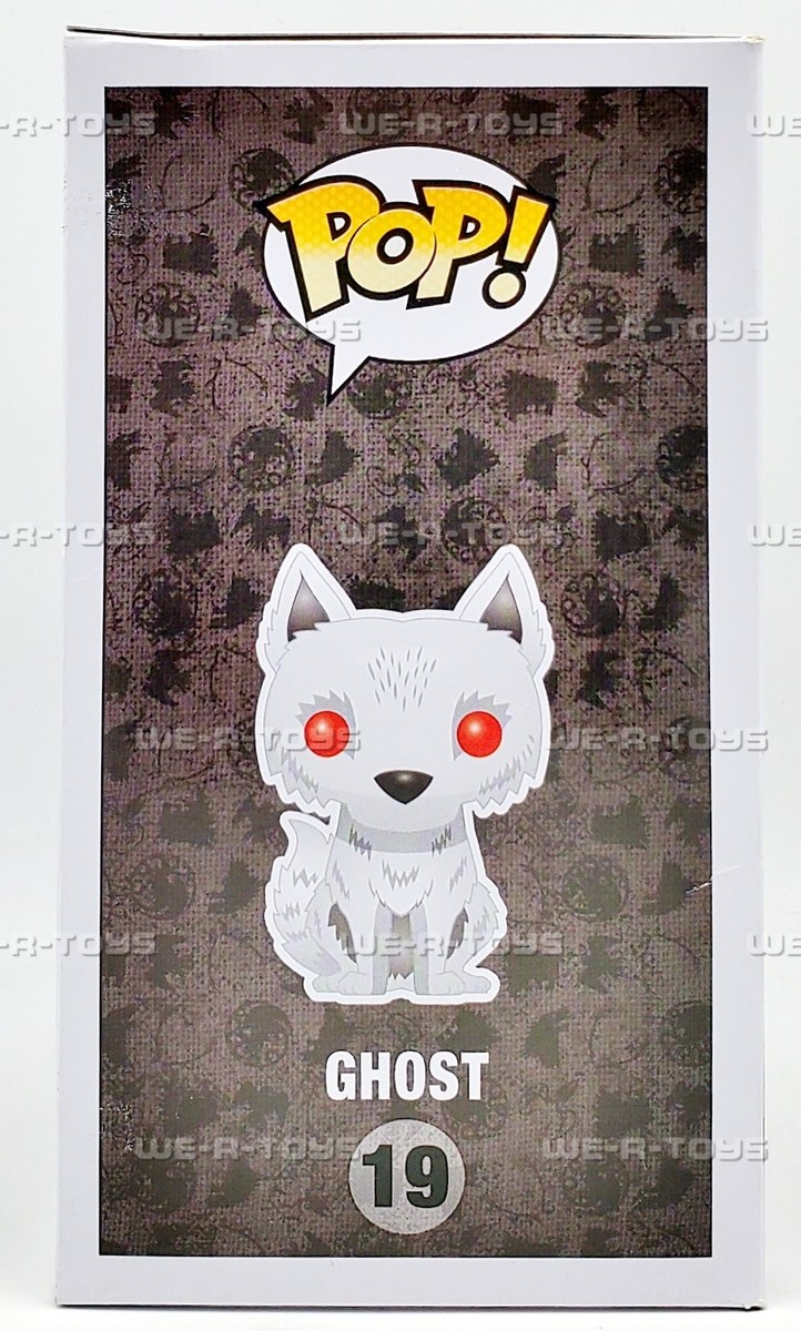 Funko POP Game of Thrones Ghost 19 Vinyl Figure 849803038762