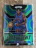 Jalen Duren 2022-23 Panini Prizm Emergent Green Prizm Rookie #20 Detroit Pistons