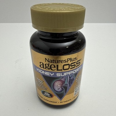 Natures Plus AgeLoss Kidney Support - 90 Tablets 30 Servings - BB 3/2029