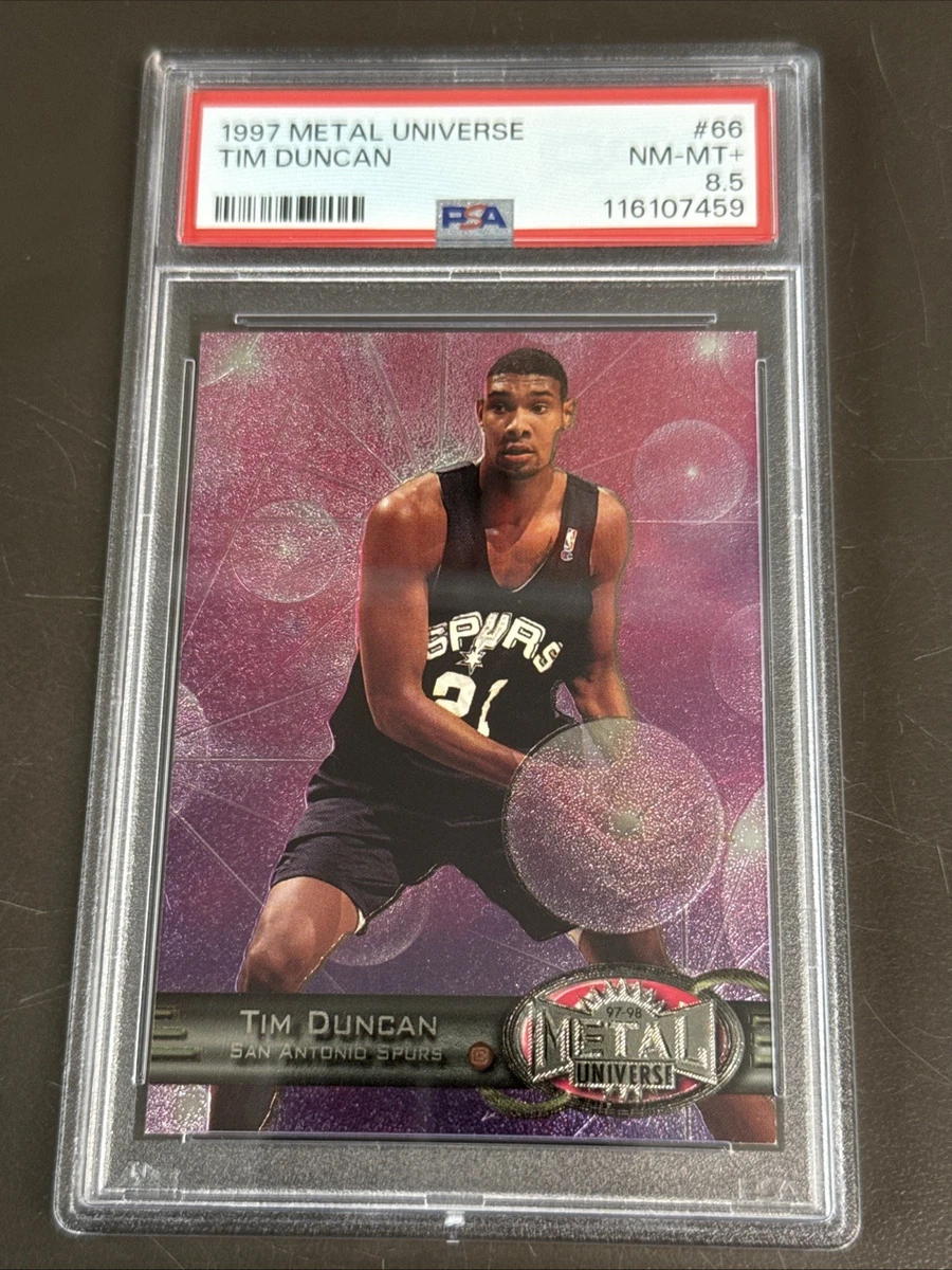 1997-98 Metal Universe - Tim Duncan #66 for sale | eBay