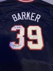 Len Barker Cleveland Baseball Jersey JSA Autographed Perfect Game 5-15-81