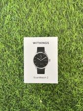 Withings ScanWatch 2 Hybrid Smartwatch 38mm Black   Excellent OBO 