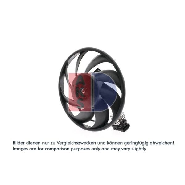 LüFter MotorküHlung Aks Dasis 158079N FüR Opel Corsa C Tigra Twintop-image