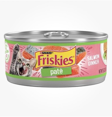 Purina Wet Cat Food Pate, Pate Salmon Dinner - (cans of 25)5.5 oz. Cans