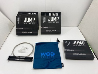 WOD  Speed Jump Rope ~ Aluminum Handle, Bearing System, Free Spin, Adjustable