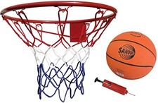 Sandora Basketballkorb - Set 45 cm incl. Ball und Pumpe 38010 Basketballring