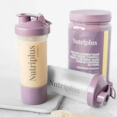 Vegan Protein Shake Mahlzeitenersatz Vanille 520g   Farmasi Nutriplus   Whey Pro
