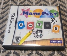 Math Play Nintendo DS Video Game