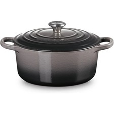 OVP Le Creuset Signature Bräter Oyster Flint (Schwarz) 