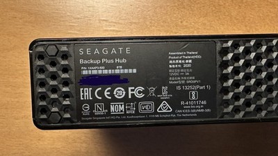 Seagate Backup Plus Hub 8TB Desktop Hard Drive | eBay