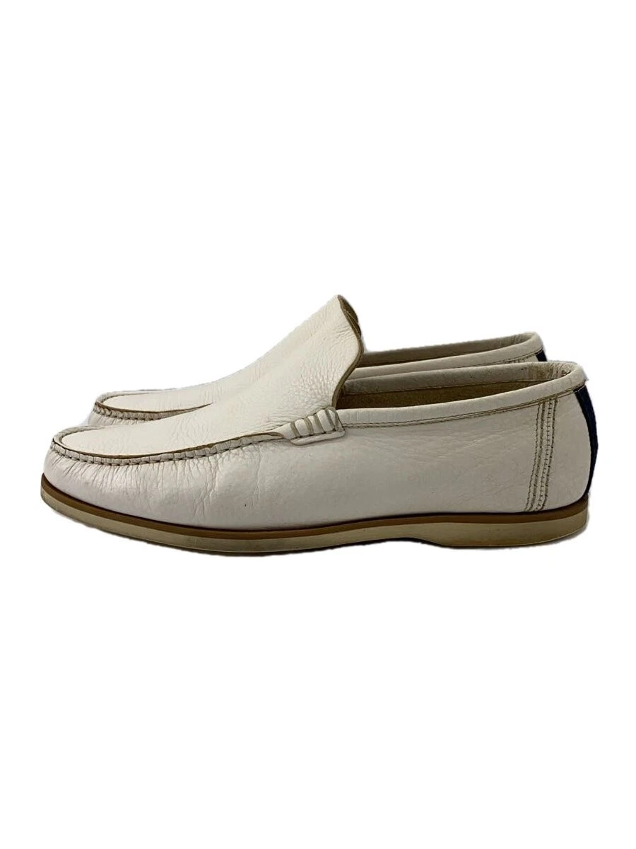 Gucci Chaussures Habillées Homme 39,5 Cuir Blanc Classique Occasion Excellent