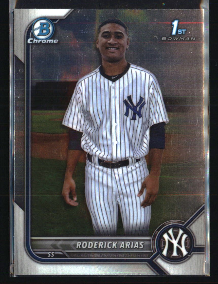 2022 Bowman Chrome #BCP-153 Roderick Arias Prospects