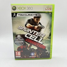 Tom Clancy's Splinter Cell Conviction XBOX 360 Microsoft PAL ITA gioco COMPLETO